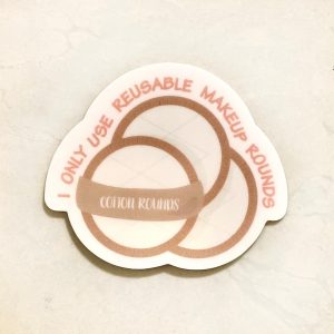 Eco_Beige_"I_Only_Use_Reusable_Makeup_Rounds"_Sticker