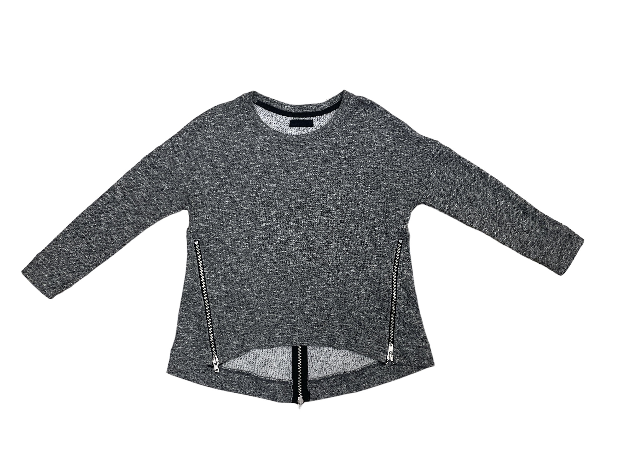 Believe_Grey_Sweater_with_sides_and_back_zipper Believe_Grey_Sweater_with_sides_and_back_zipper