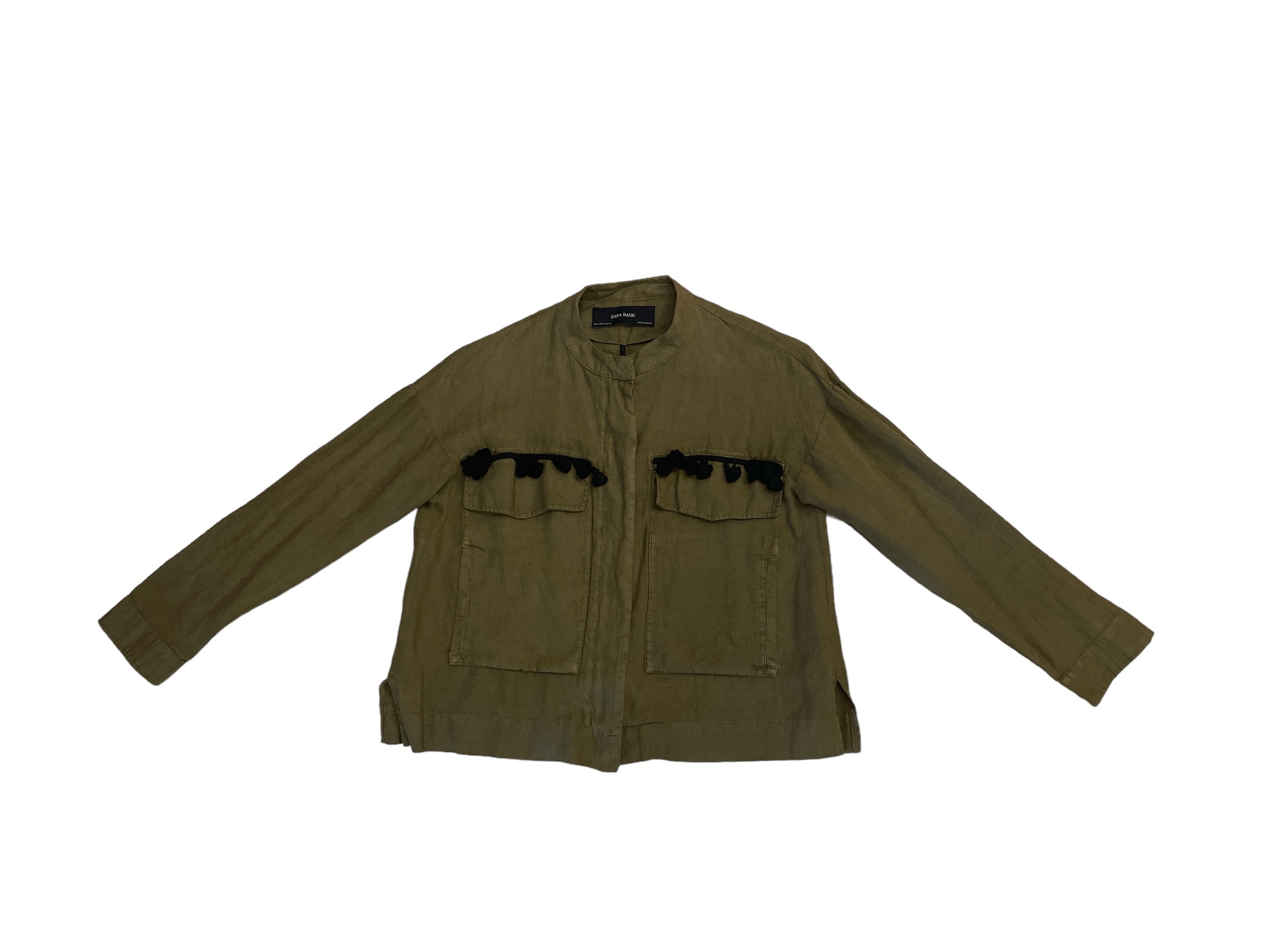 Zara_Khaki_Jacket_Front Zara_Khaki_Jacket_Front