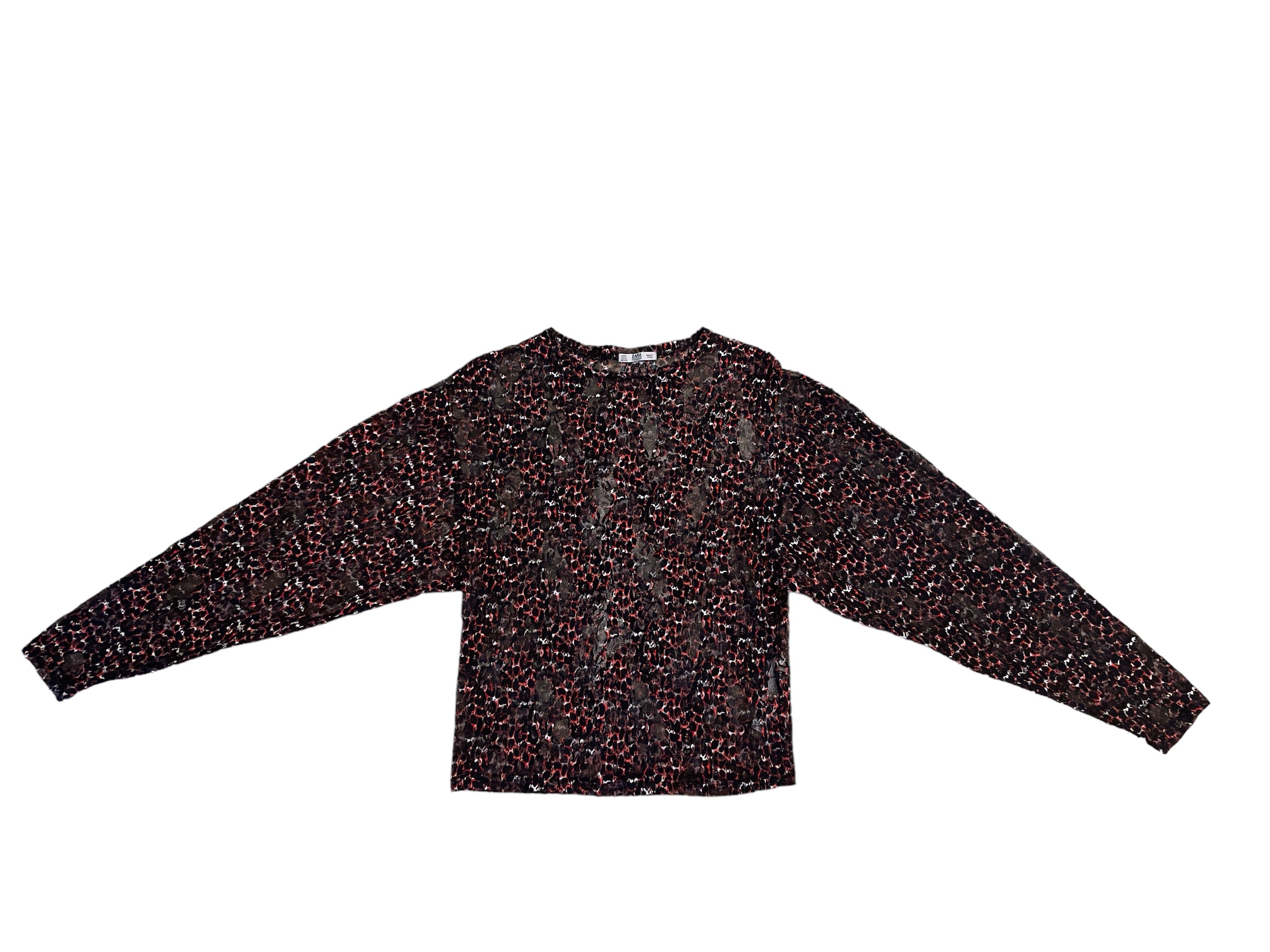 Zara_See_through_Red_and_Black_Shirt_Front Zara_See_through_Red_and_Black_Shirt_Front