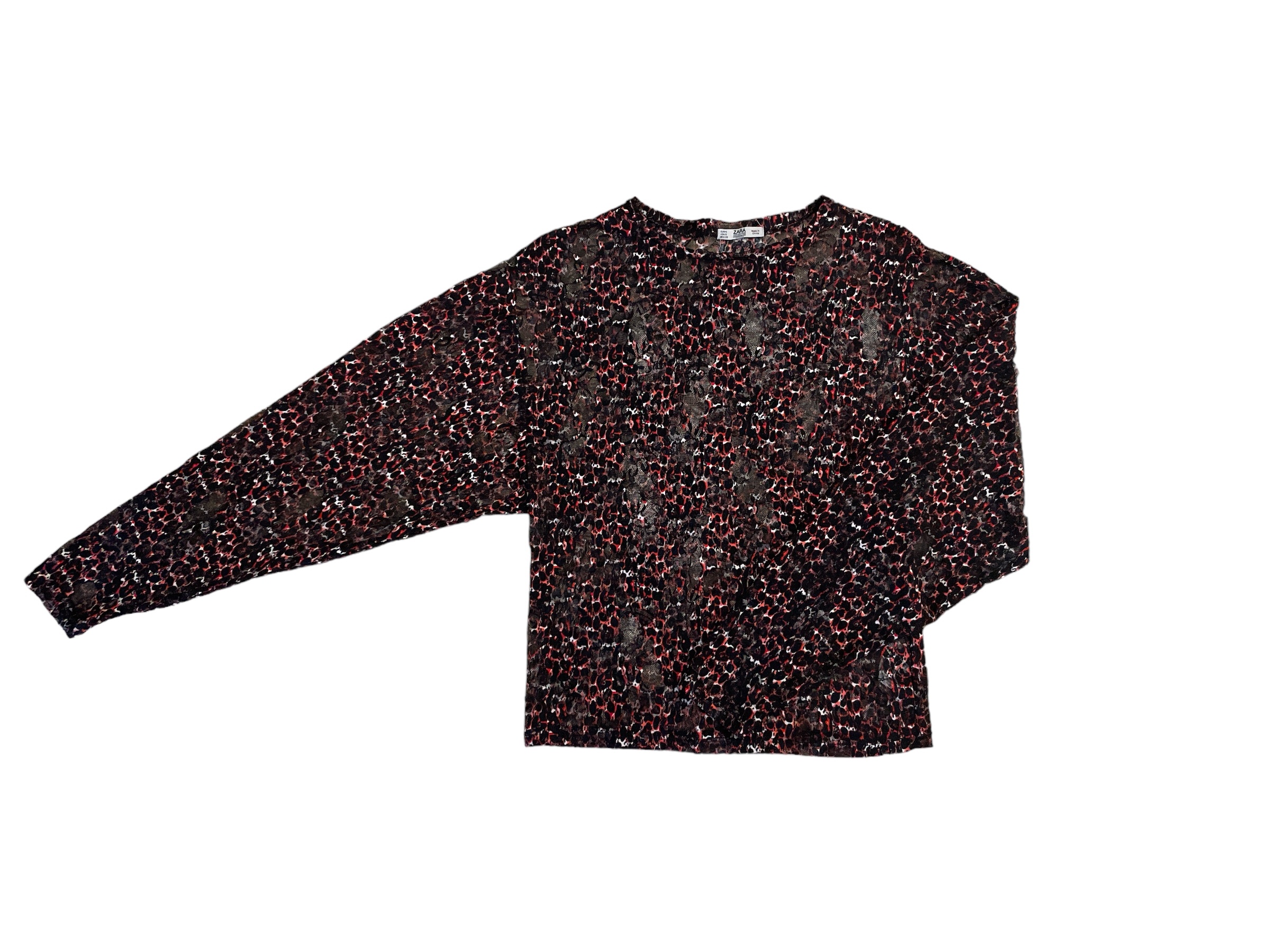 Zara_See_through_Red_and_Black_Shirt_Front_2 Zara_See_through_Red_and_Black_Shirt_Front_2
