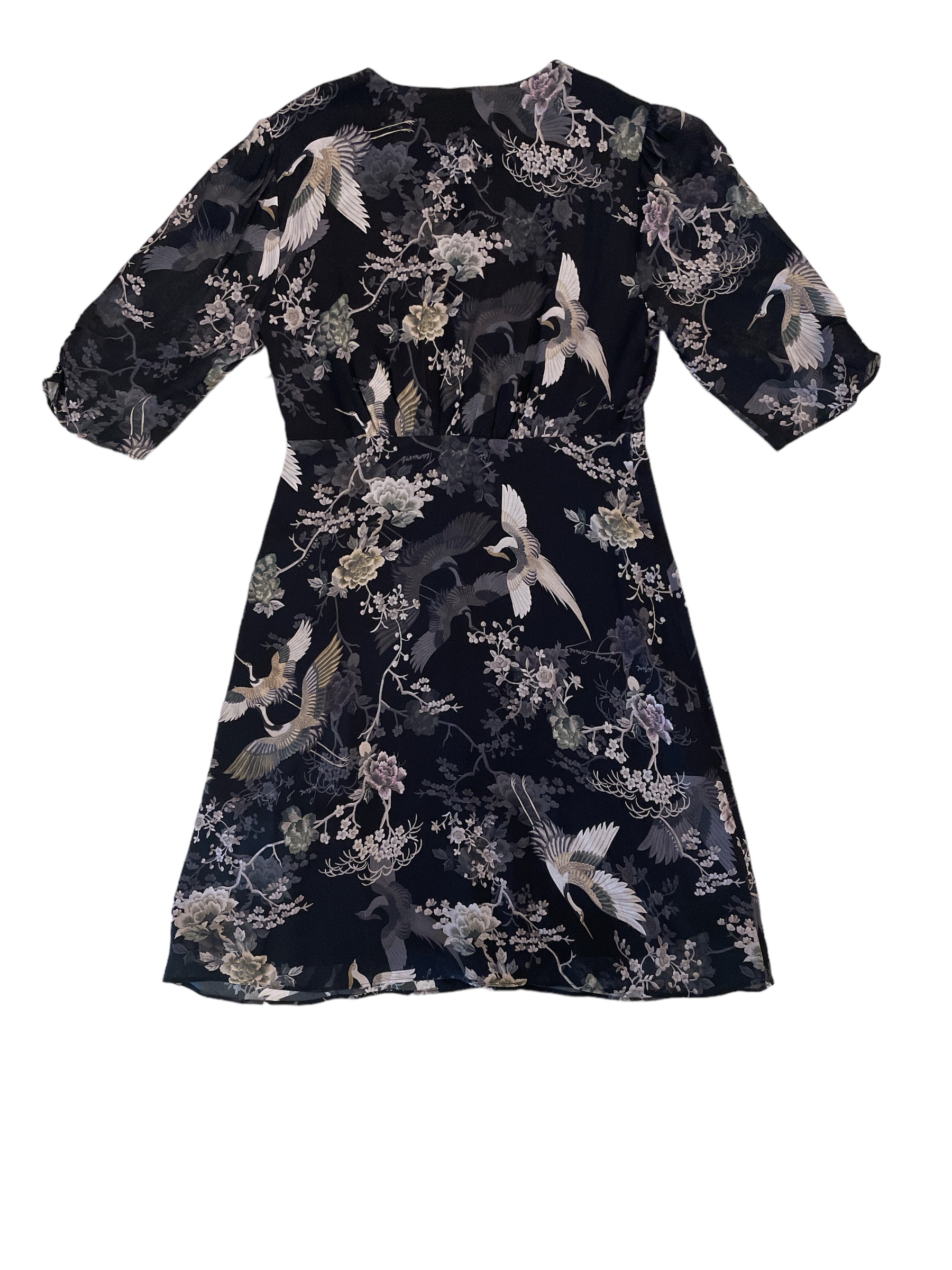All_Saints_Black_and_Floral_Black_Dress_Back All_Saints_Black_and_Floral_Black_Dress_Back