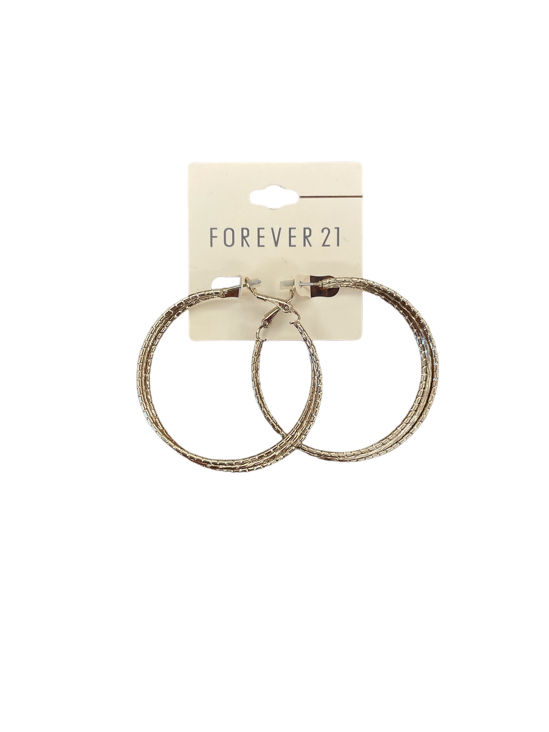 Forever_21_Dual-Hoops Earrings Forever_21_Dual-Hoops Earrings