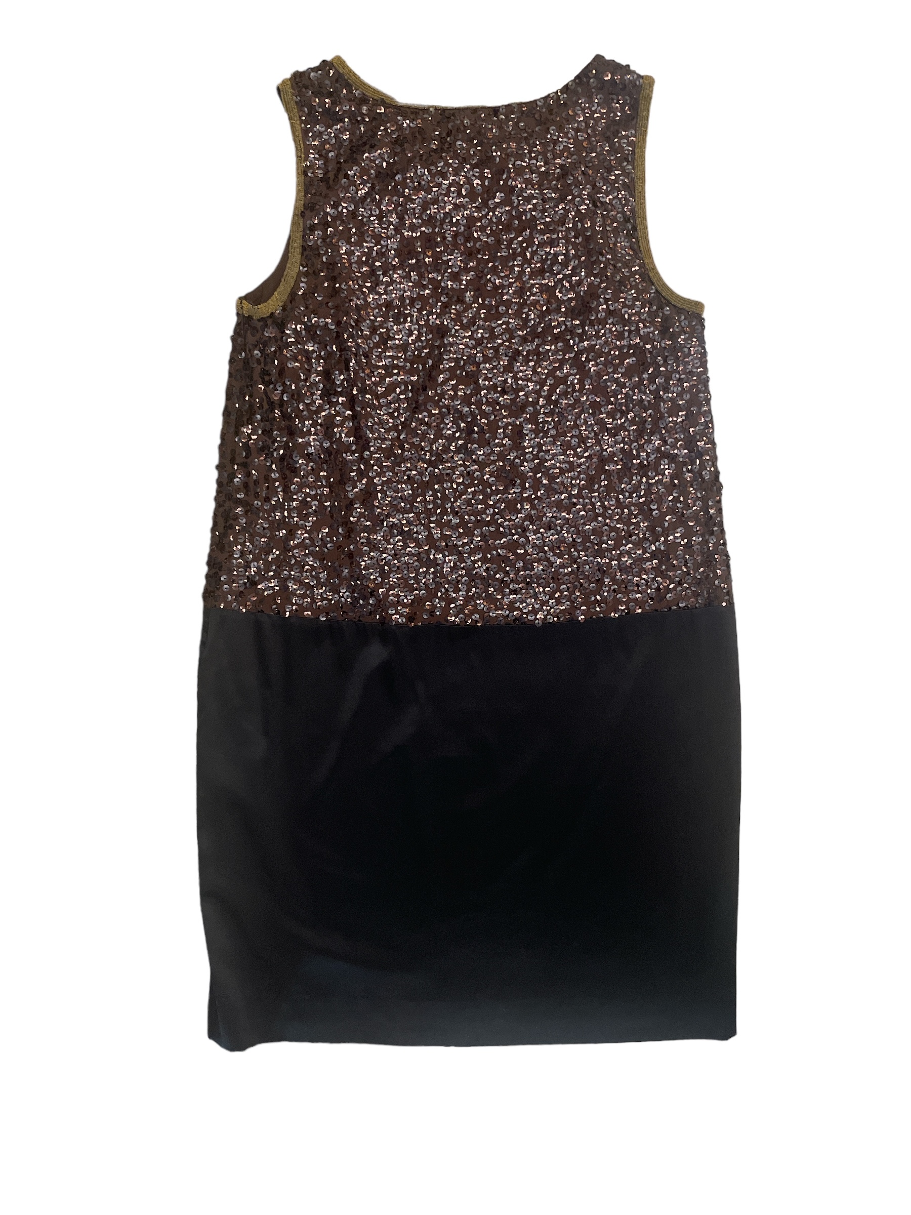 Black_And_Brown_Sequin_Dress-Back Black_And_Brown_Sequin_Dress-Back