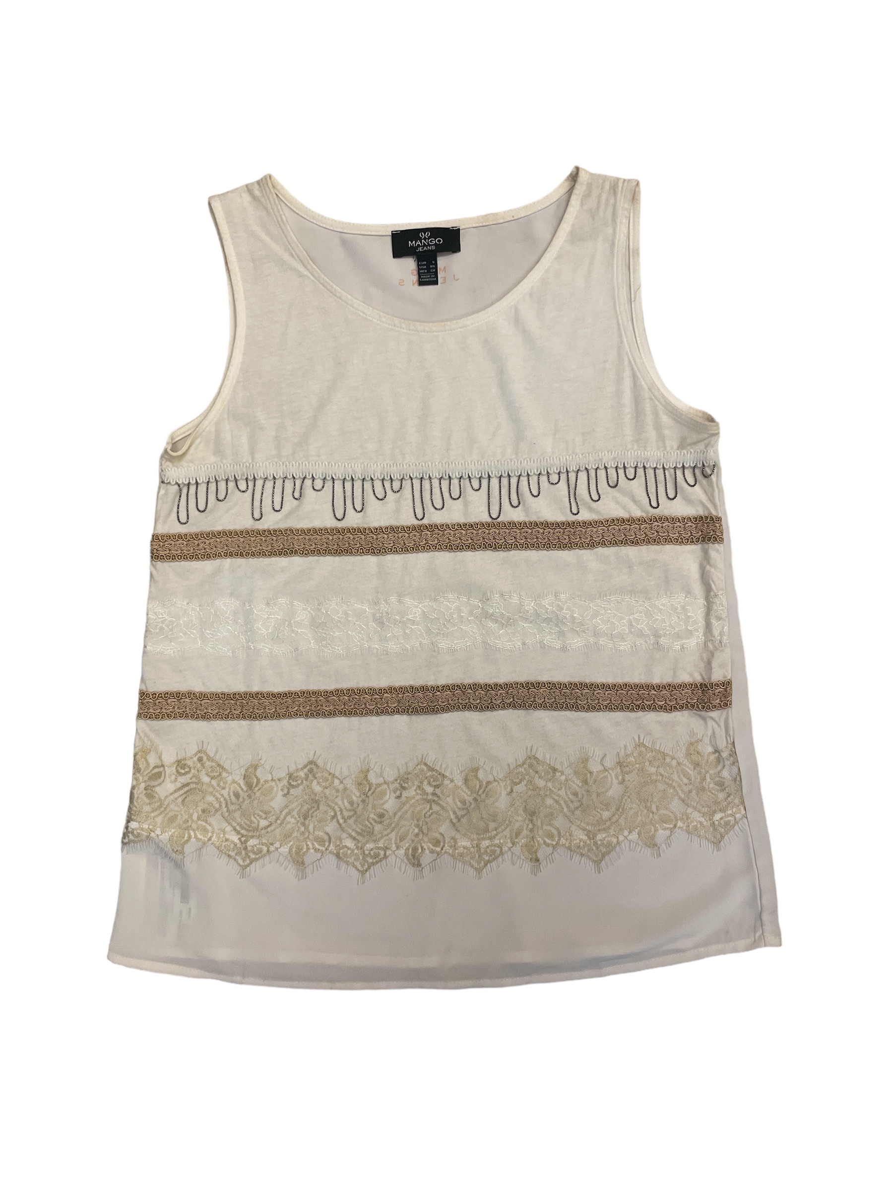 MANGO_White_Shirt_with_white_and_Gold_Lace_Front MANGO_White_Shirt_with_white_and_Gold_Lace_Front