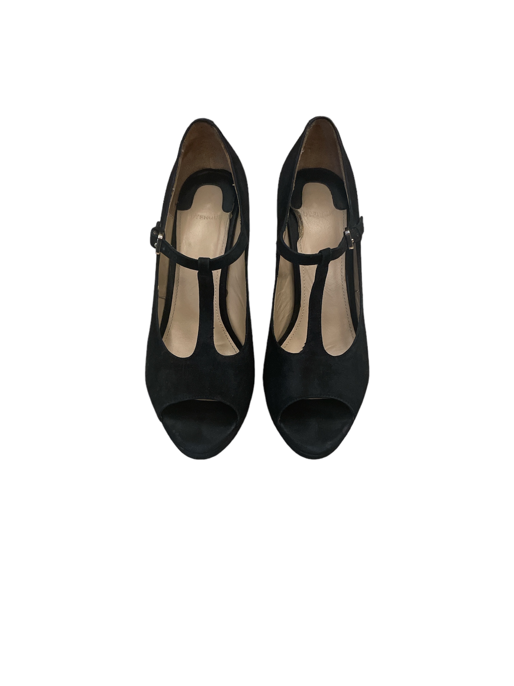 Uterque_Black_Suede_Sandal_Heels_Front_No_Background Uterque_Black_Suede_Sandal_Heels_Front_No_Background