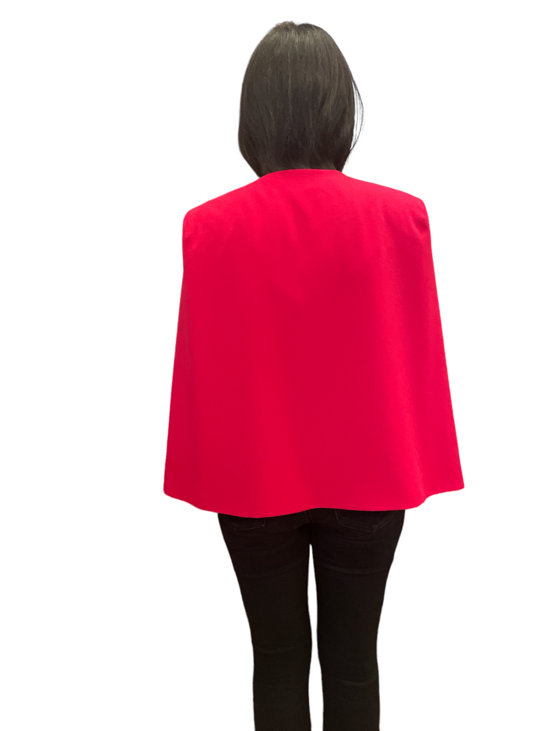 Zara_Pink_Blazer_With_Cape_Style_Sleeves_Black Zara_Pink_Blazer_With_Cape_Style_Sleeves_Black