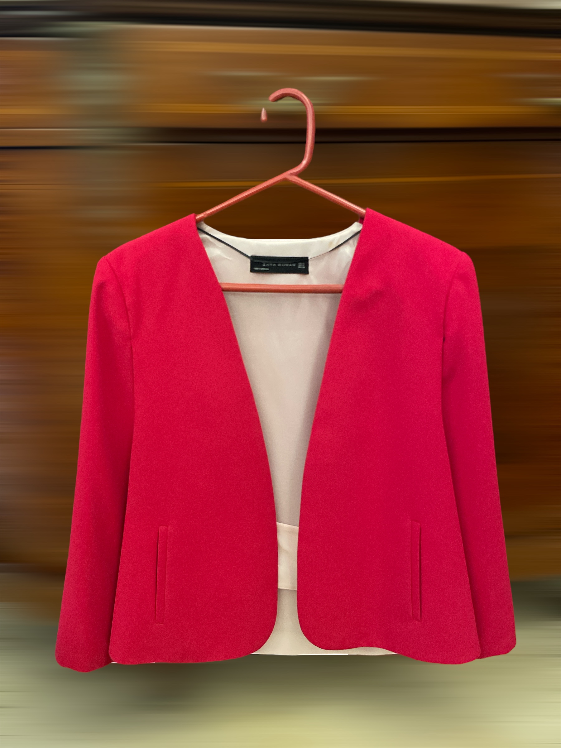 Zara_Pink_Blazer_With_Cape_Style_Sleeves_Front_2 Zara_Pink_Blazer_With_Cape_Style_Sleeves_Front_2