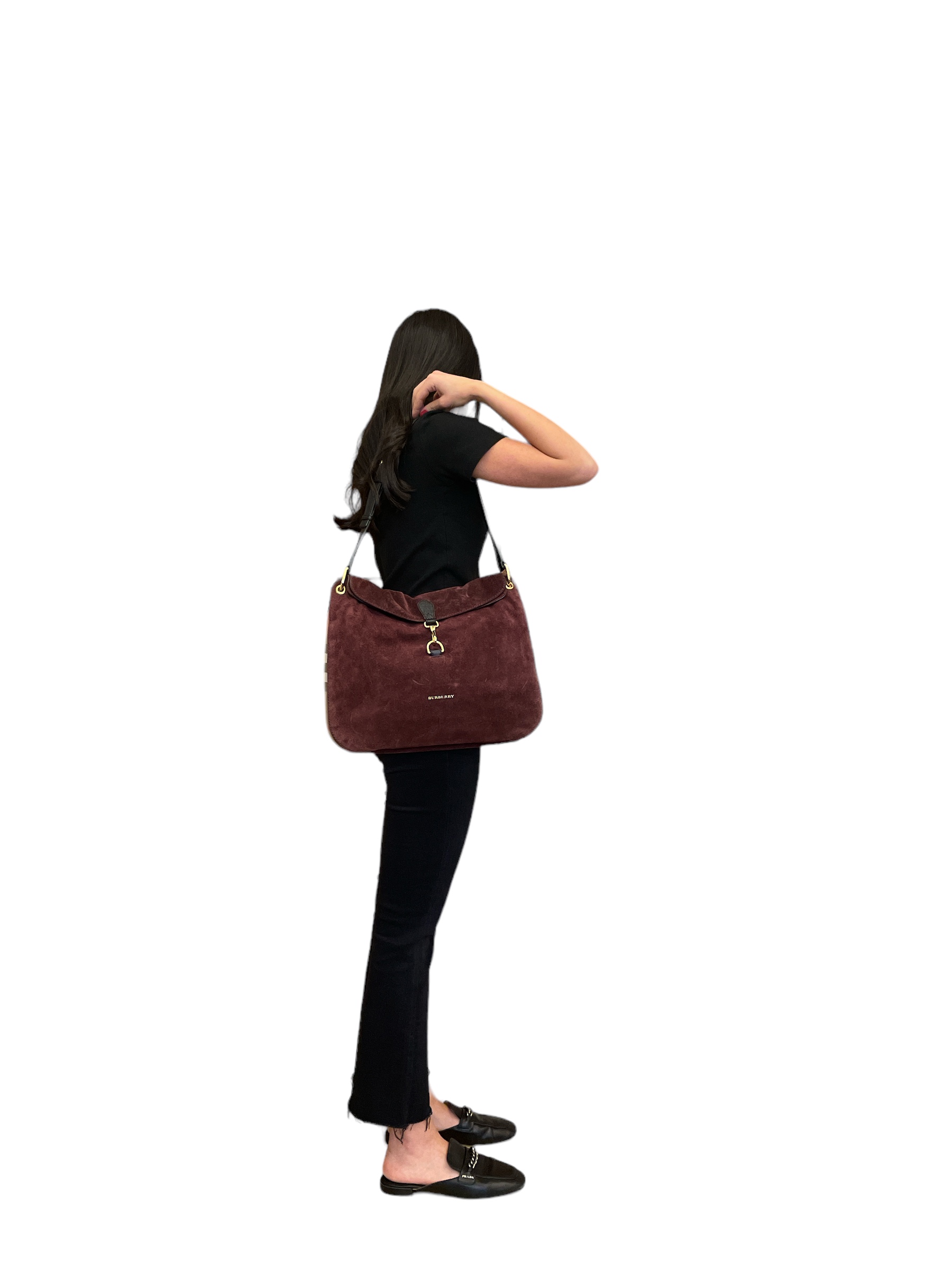 Burberry_Suede_Purple_Shoulder_Bag_Front_2 Burberry_Suede_Purple_Shoulder_Bag_Front_2