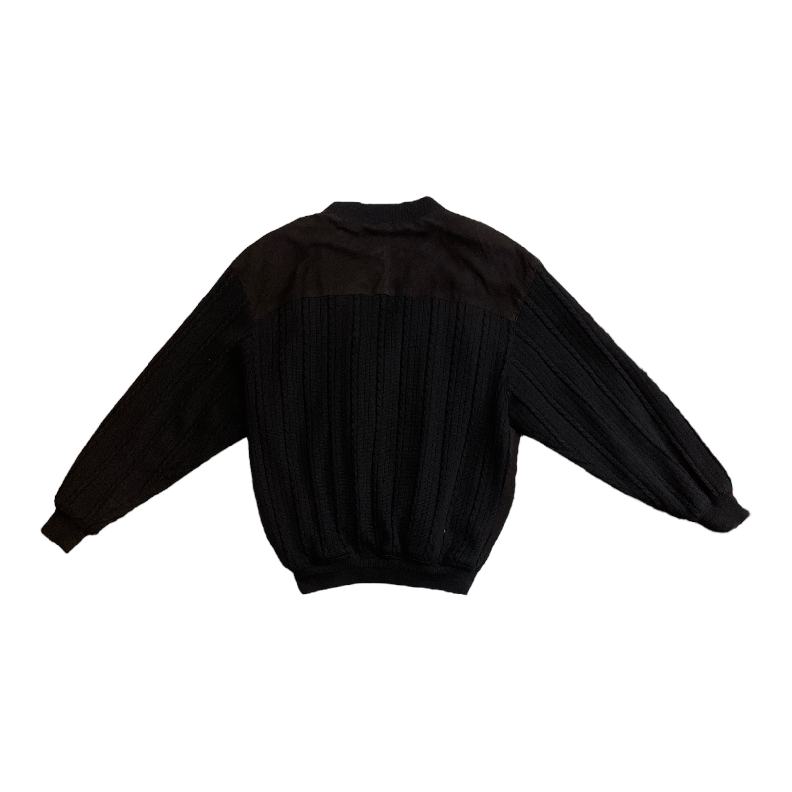 Suet_Classic_Black_Suede_and_wool_jacket_Back Suet_Classic_Black_Suede_and_wool_jacket_Back