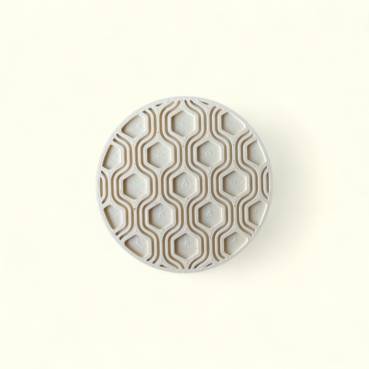 The Rogerie - Drink Coaster Set- Cream