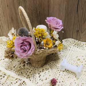 Basket (Purple-Yellow)