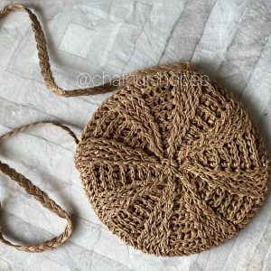 Round tassel crossbody bags/Summer beach bags
