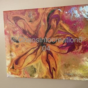 Canvas abstract nature art