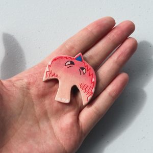 [HANDMADE] Emotion Birdie Fridge Magnet--Loony