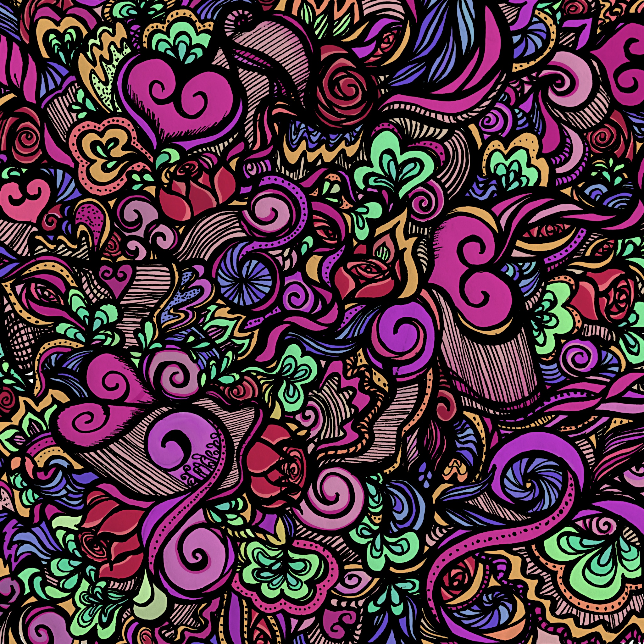 Doodles, Color & Love