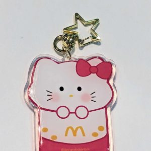 Hello Kitty Keychain and Bag Charm (New, Unique Custom Designed)