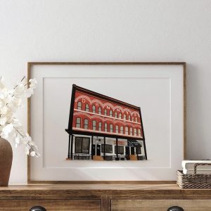 Danny's Inn & Revolver Coffee Print