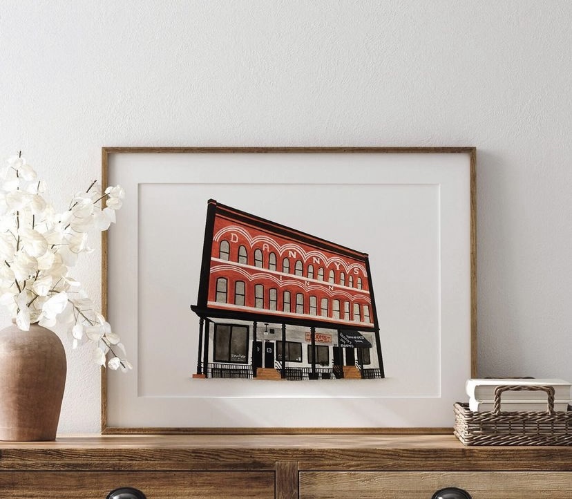 Danny's Inn & Revolver Coffee Print