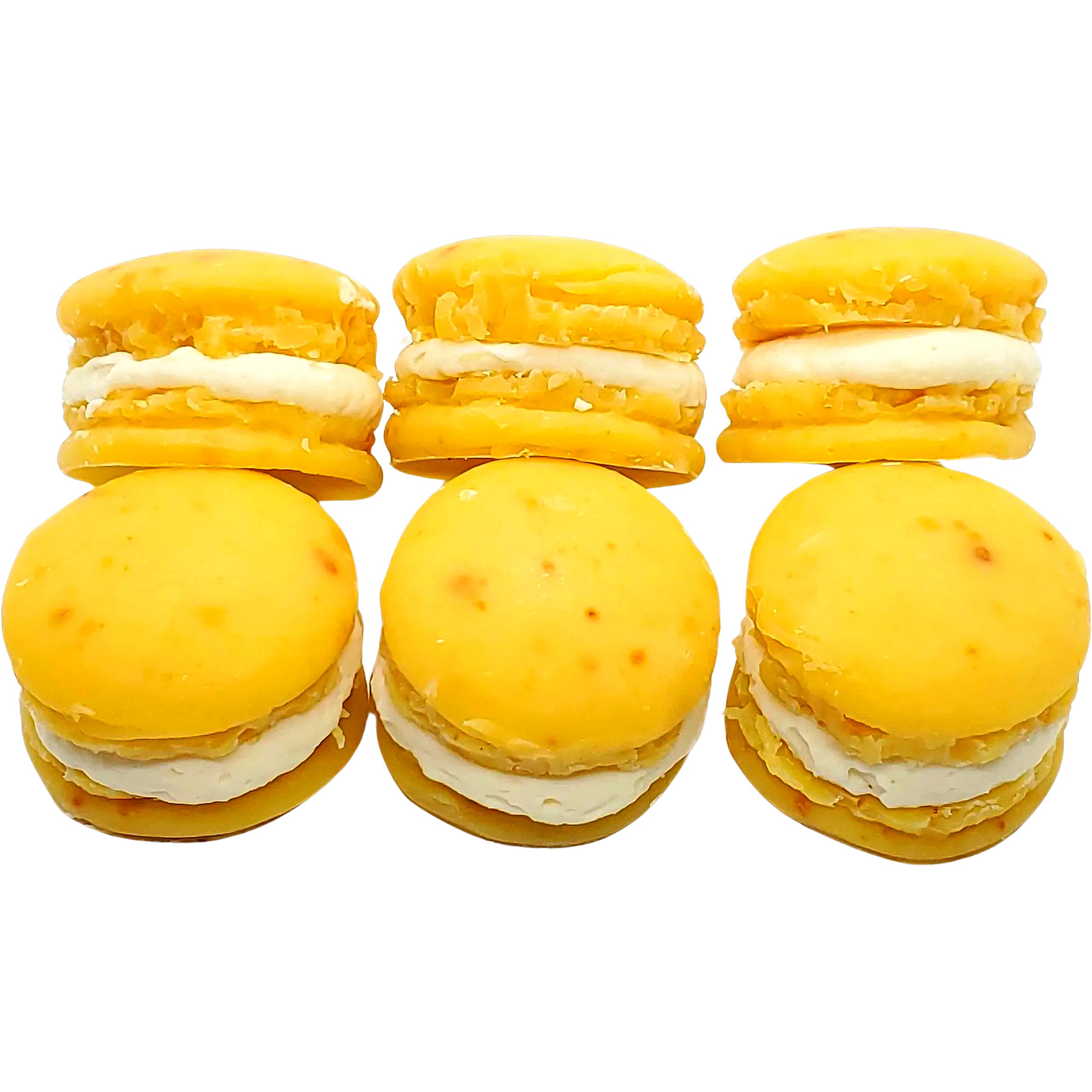 lemon macarons
