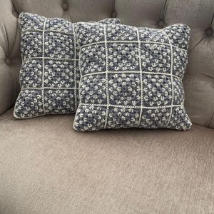 Crochet cushion