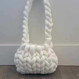 BOYA Handmade Dumpling Bag - Cream Color