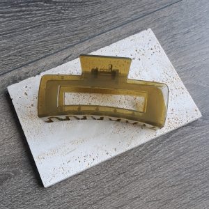 BOYA Hair Claw Clip - Olive Color