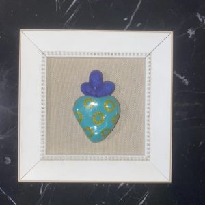 Blue Light Paper Mache (Frame)