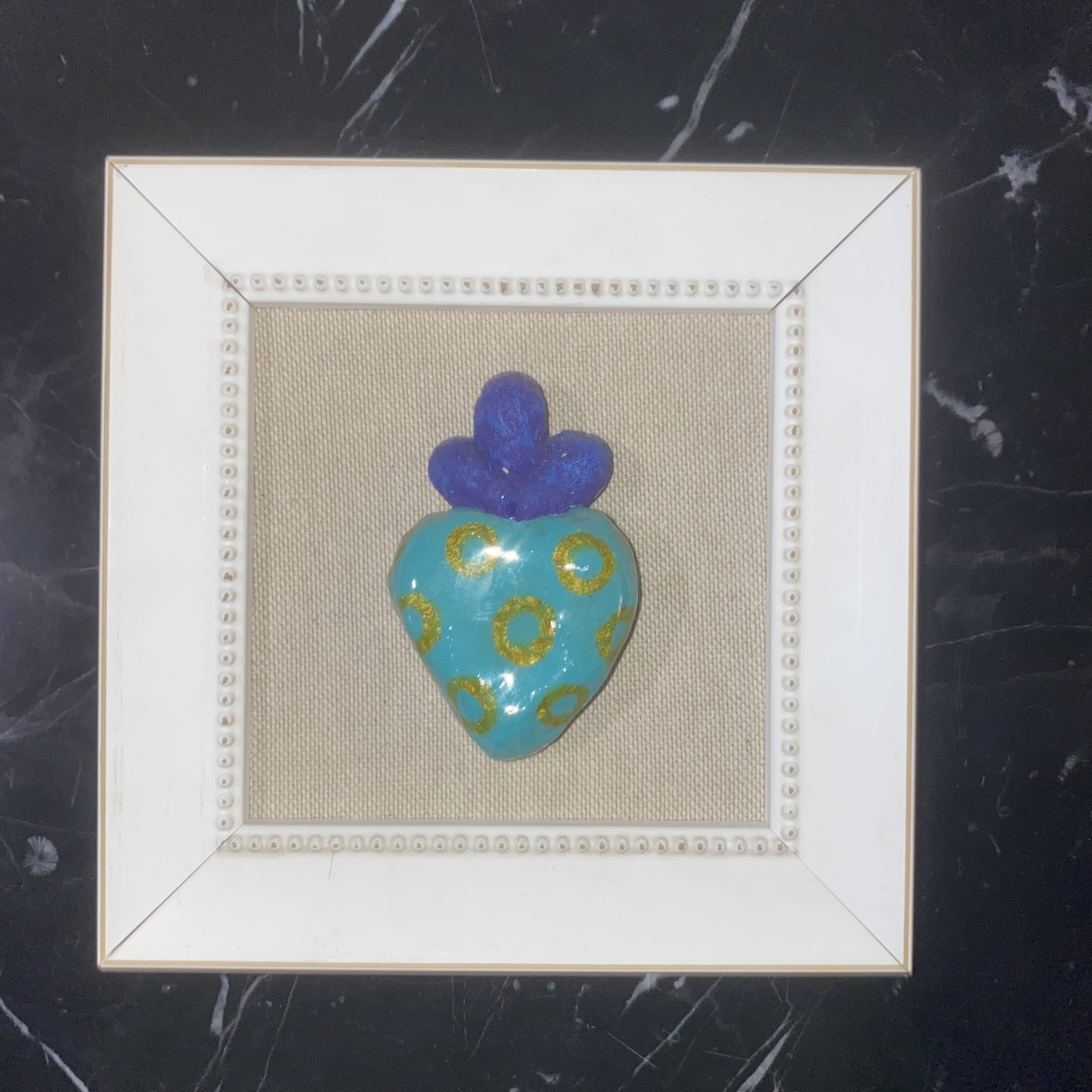 Blue Light_Paper Mache