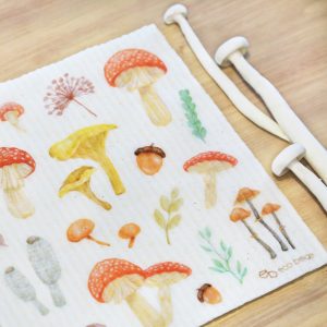 Wild Mushroom Sponge Cloth