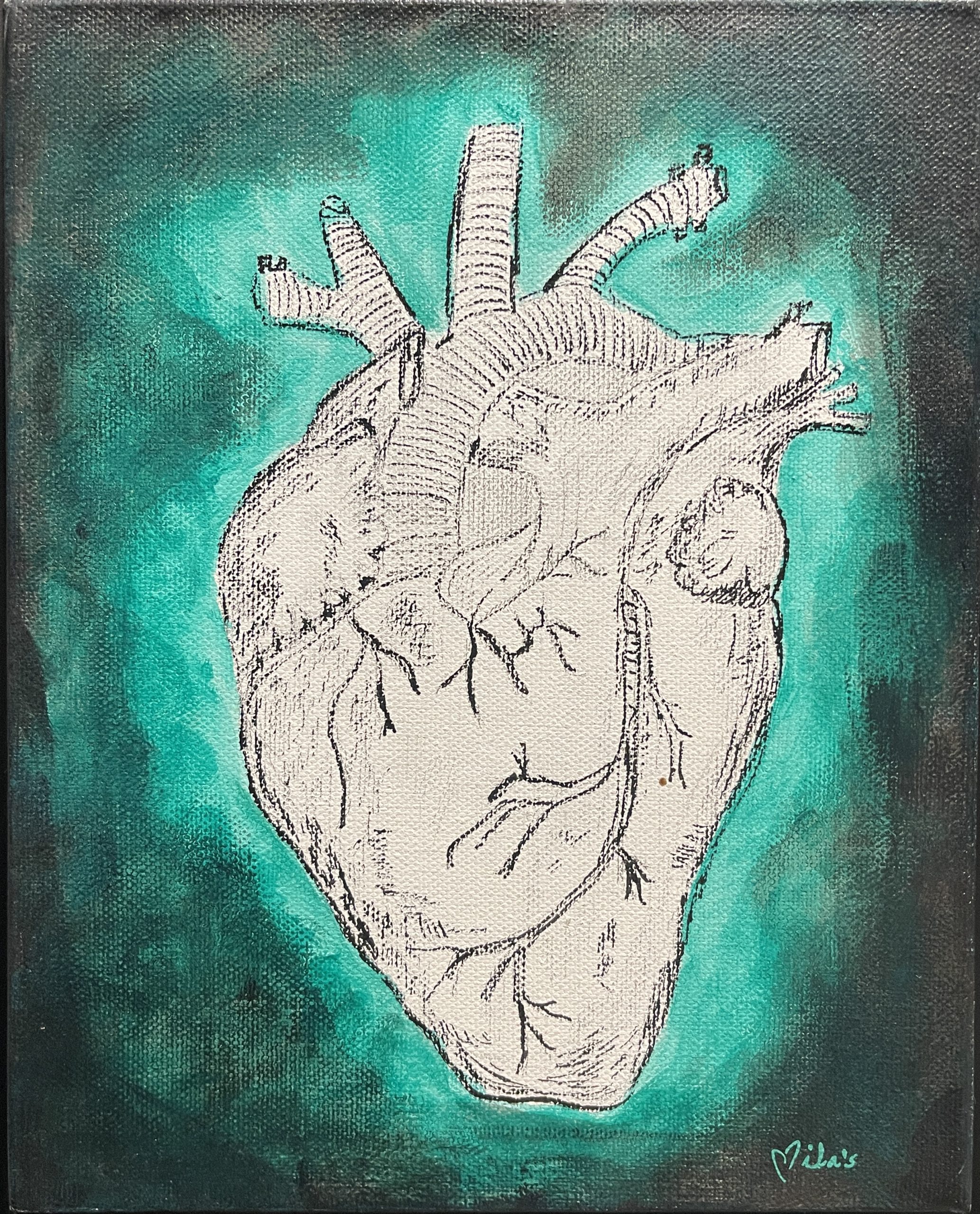 Green Real Heart