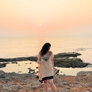 Kaftan embroidered coverup/top
