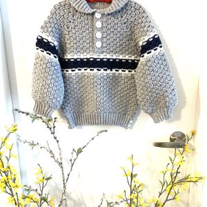 Crochet hand made boy’s sweater