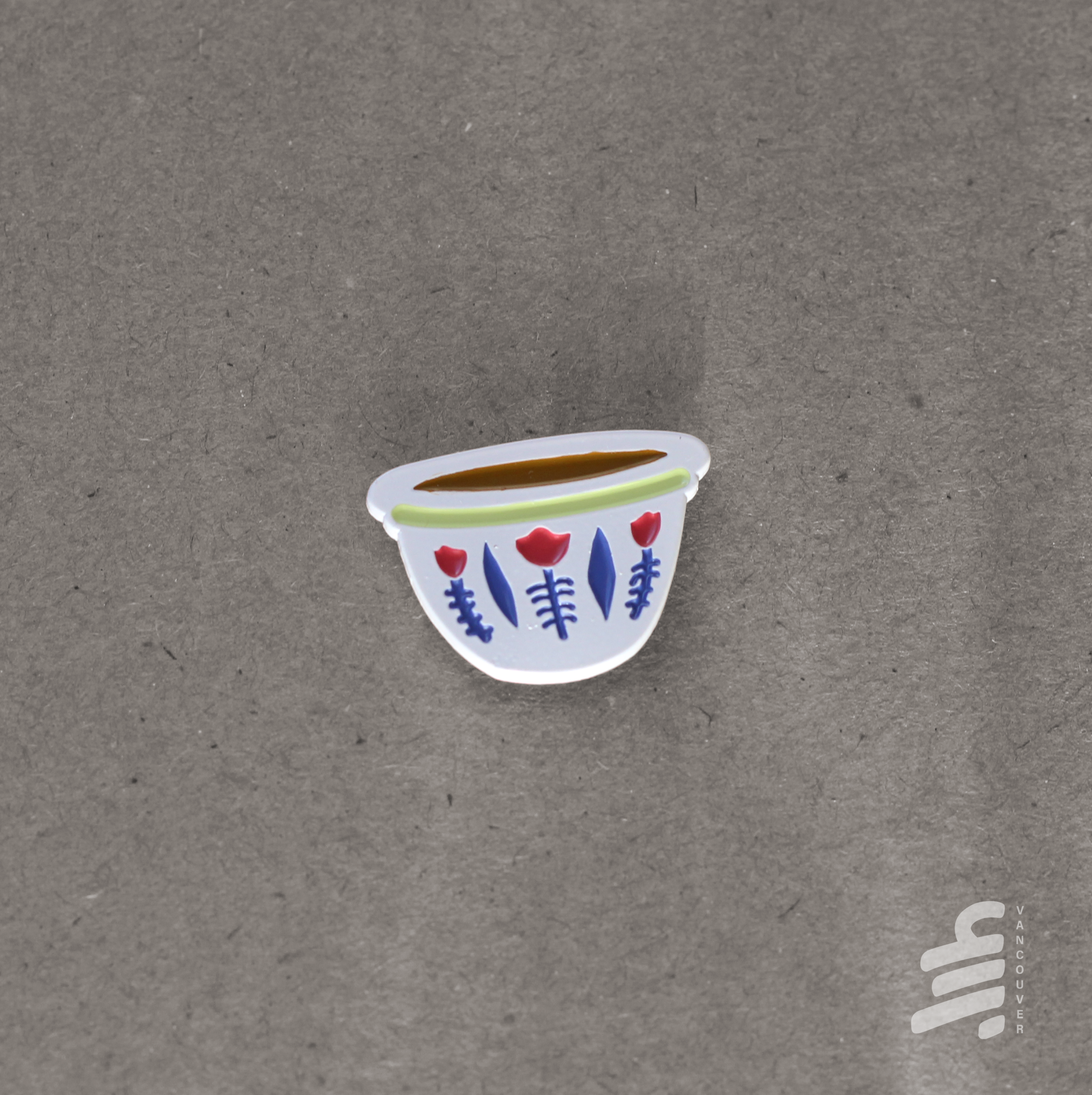 Arabic Coffee Cup Pin Arabic Coffee Cup Pin