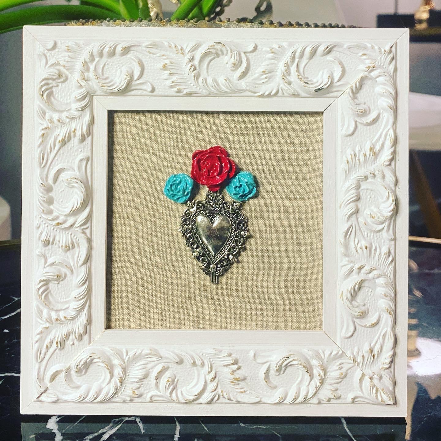 Red Heart 2_Paper Mache