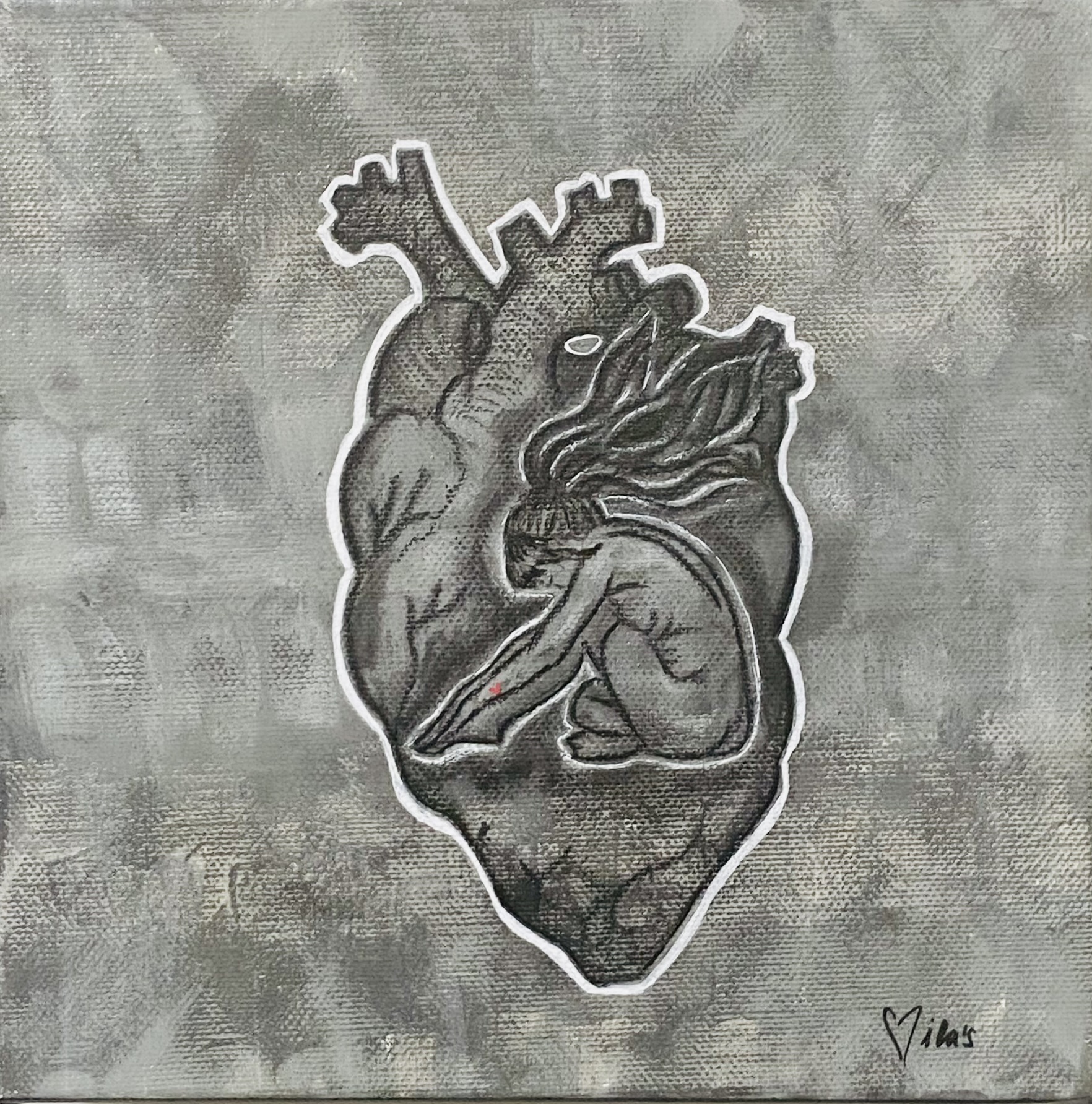 Woman in the Heart 2_Canvas