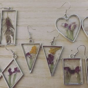 Drop earrings