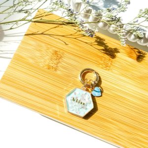 Cherry Blossom Pet Tag