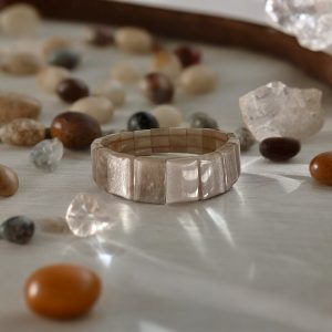 Peach Moonstone Bracelet