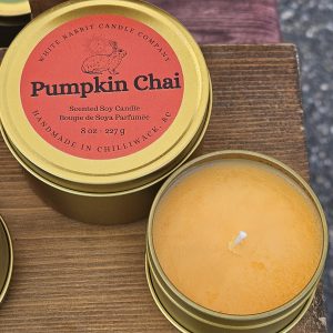 8 Oz Pumpkin Chai Soy Wax Candle