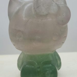 Fluorite Hello Kitty Carving