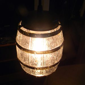 Beer Keg Hanging Light Pendant
