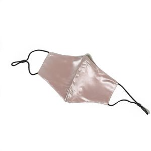 Pink Silk Face Mask