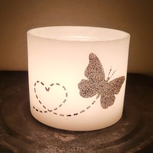 Butterfly-Heart Luminary