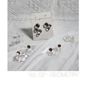 Simple solid resin studs • Resin piercing • Clip on • Minimalist • Modern Earrings • Perfect Gift for Her • Vol 02 • Geometry • minimalism