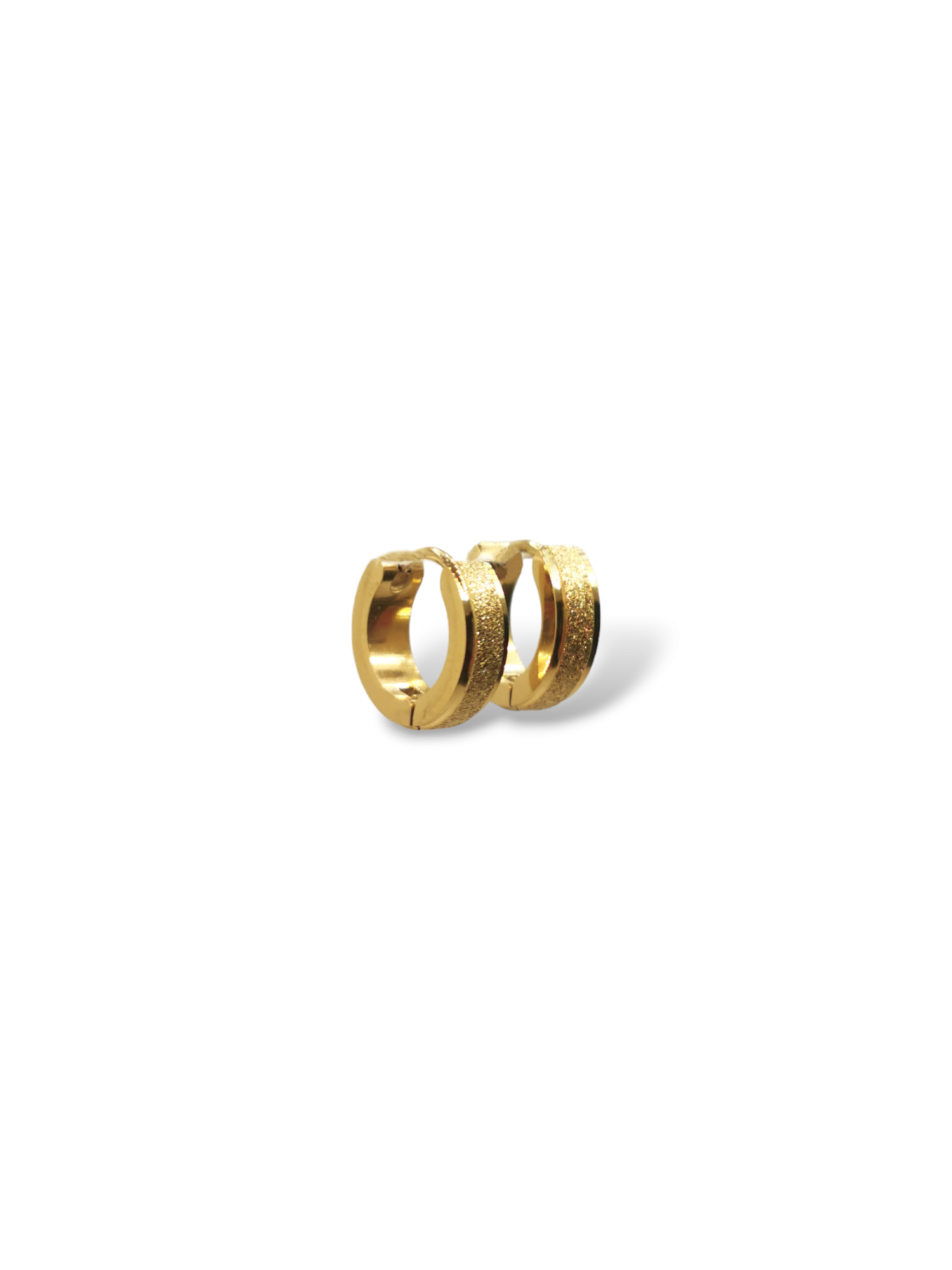 Elouise Hoop Earrings Subtle sparkle Hoop Earrings