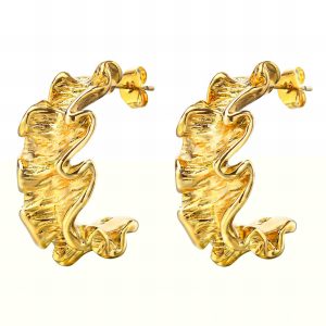 Safia Textured Earrings
