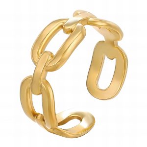 Jerica Adjustable Link Ring